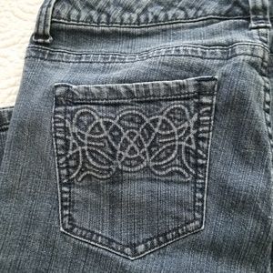 Chico's Platinum cropped jeans